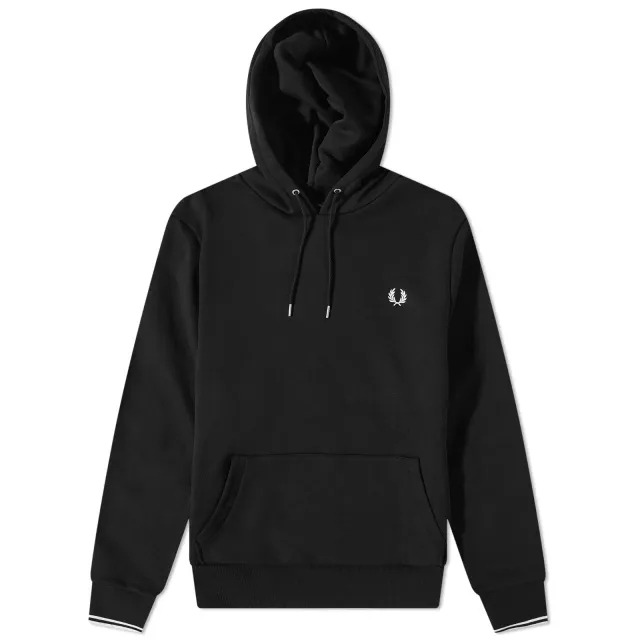 Fred Perry TIPPED HOODED SWEATSHIRT