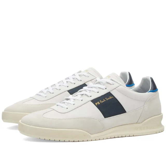 Paul Smith Dover Premium Suede Leather Shoes, White