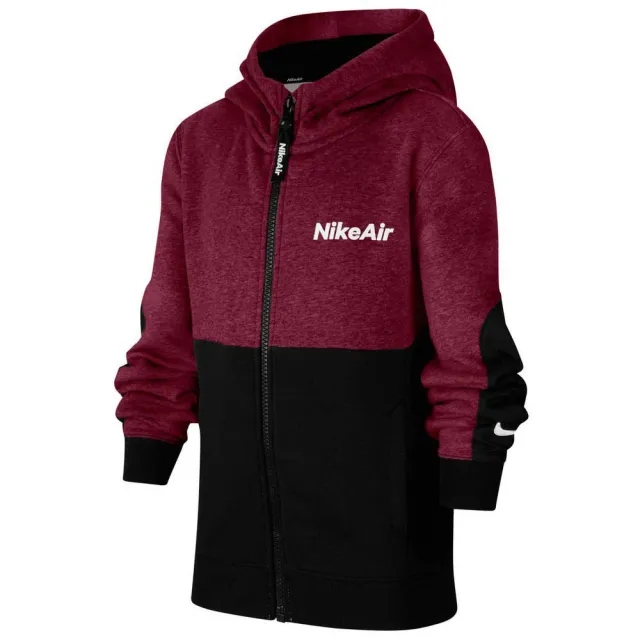 Nike Air Full Zip Sweatshirt  - Red