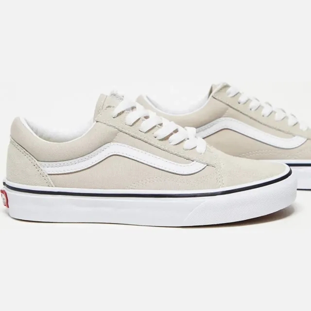 Vans Old Skool Trainer - Beige - Size 7.5 - Beige