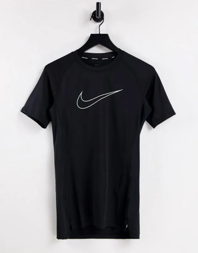 Nike - Shirt Pro Dri-FIT Tight Top Nera