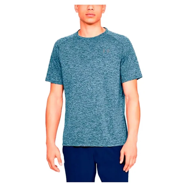 Men's  Under Armour  Tech™ 2.0 Short Sleeve Academy / Steel L
