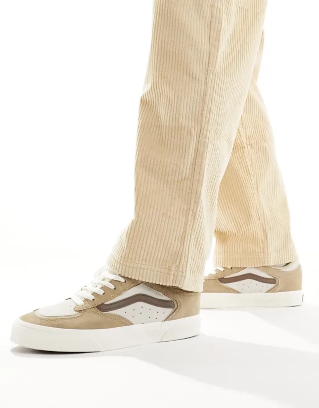 Vans Rowley Classic Trainers In Brown Multi