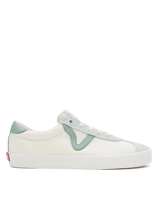 Vans  Sport Low TRI-TONE GREEN  women's Shoes (Trainers) in White