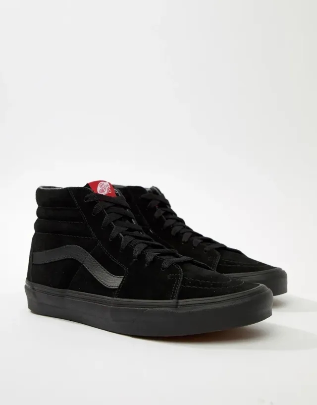 Sneakers Vans Sk8-Hi Black/ Black Suede Eur 39