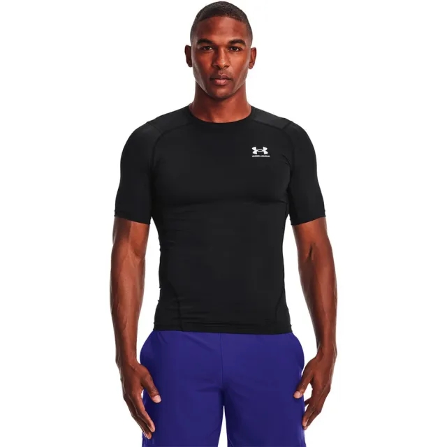 Under Armour HeatGear® Men's Short Sleeve Black / White 3XL