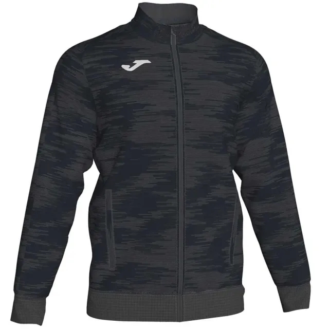 Joma Grafity Full Zip Sweatshirt  - Black