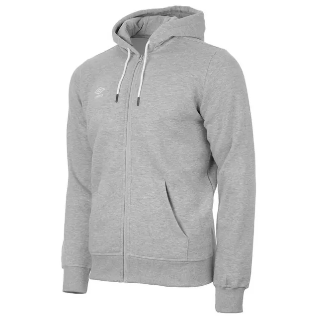 Umbro FW Large Logo Zip Through Hoodie
