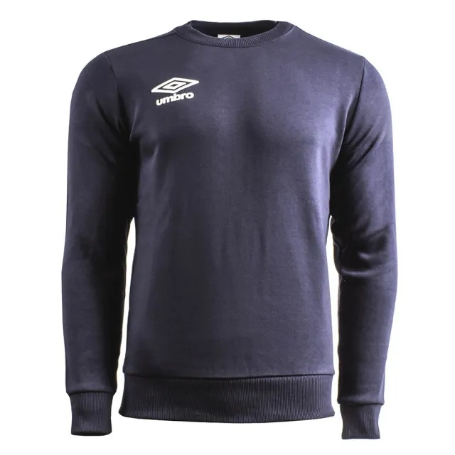 Umbro Small Logo Crew Sweatshirt  - Blue