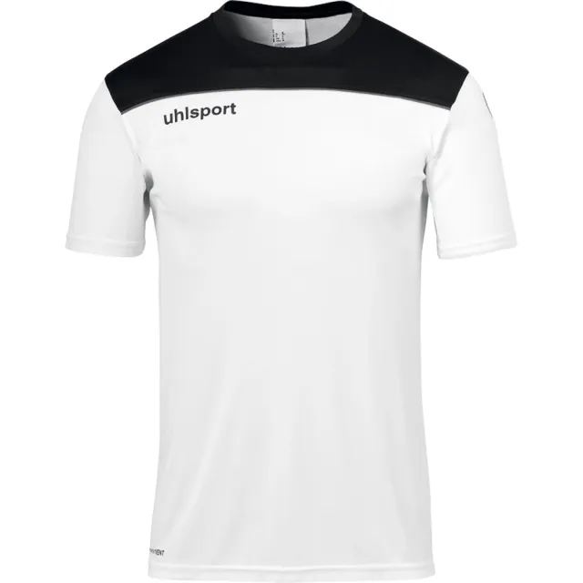 Uhlsport Offense 23 Poly Short Sleeve T-shirt  - White