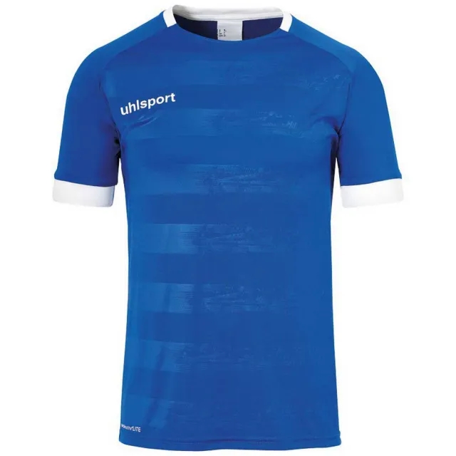 Uhlsport Division Ii Short Sleeve T-shirt  - Blue