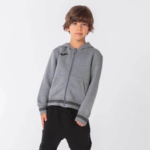 Joma Campus Iii Full Zip Sweatshirt  - Grey