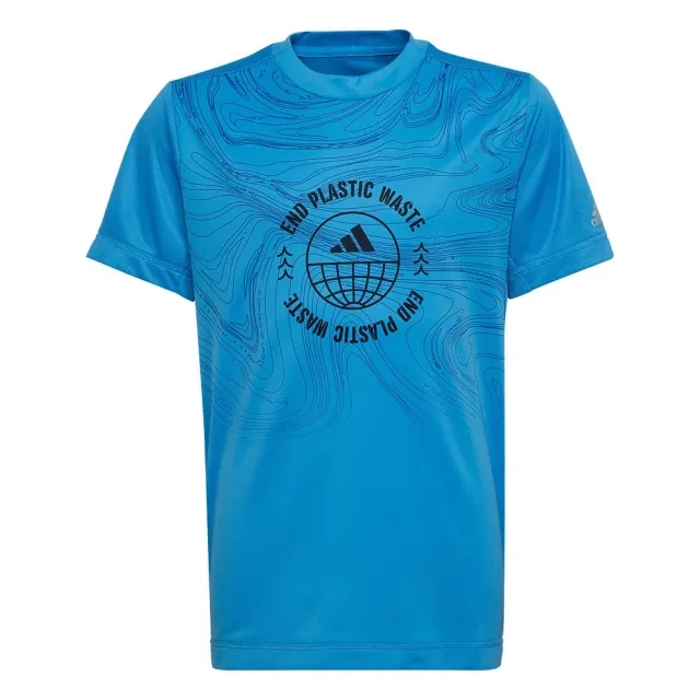 Adidas U Rfto Short Sleeve T-shirt  - Blue