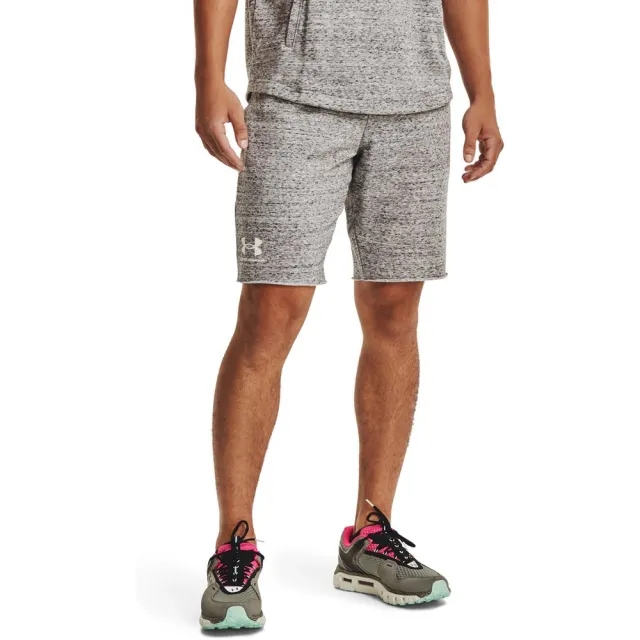 Men's  Under Armour  Rival Terry Shorts Onyx White / Black M