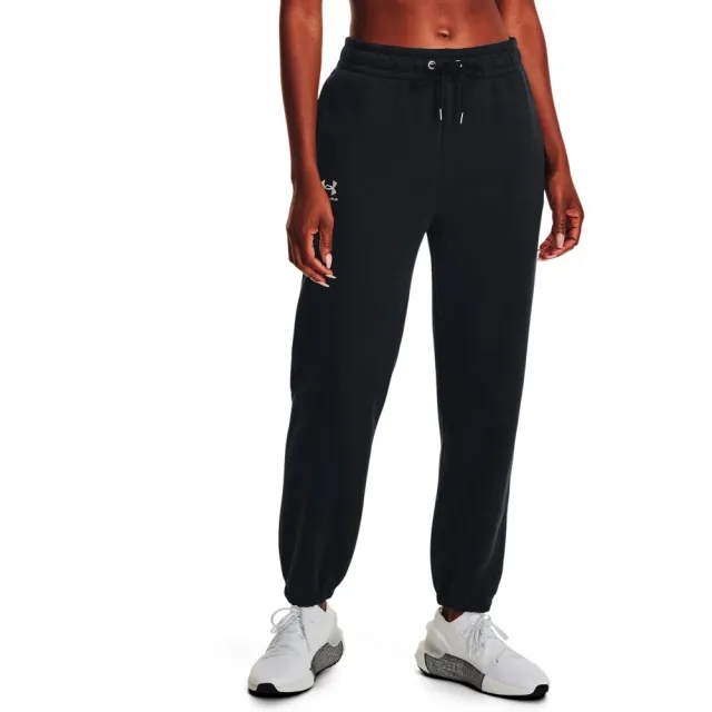 Women's  Under Armour  Icon Fleece Joggers Black / White XS