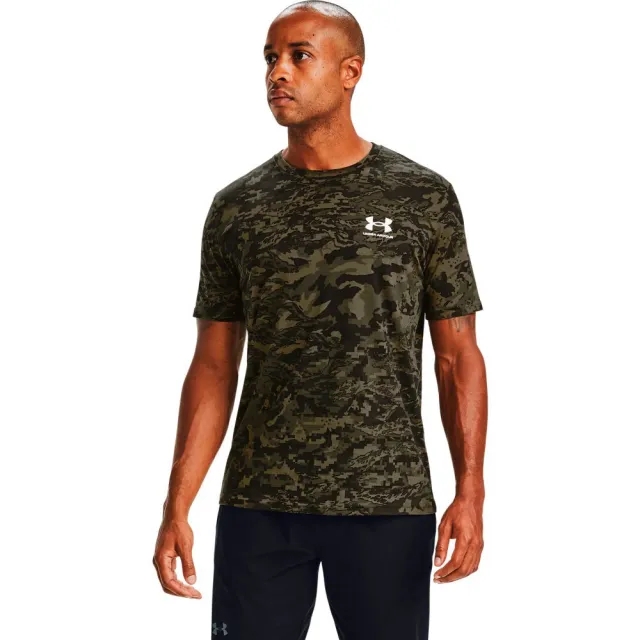 Men's  Under Armour  ABC Camo Short Sleeve Black / White 3XL