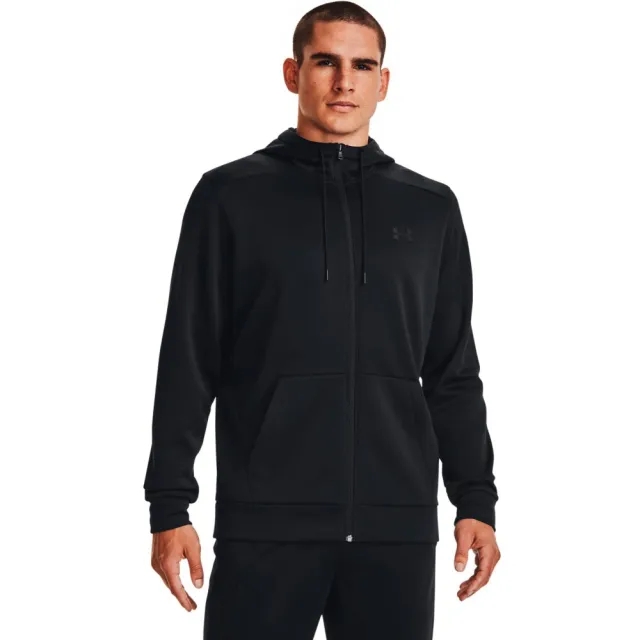 Under Armour Men's Armour Fleece® Full-Zip Hoodie Black / Black M