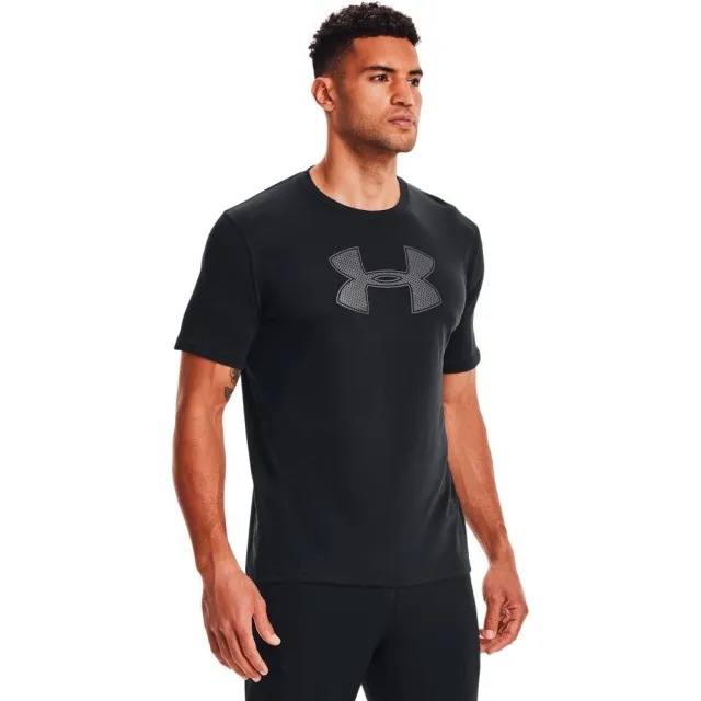 Under Armour Big Logo Short Sleeve T-shirt  - Black