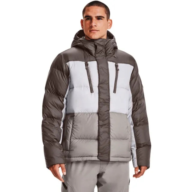Under Armour Cgi Down Blocked Jacket  - Grey
