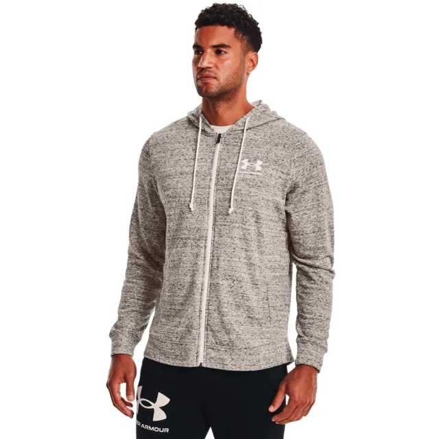 Under Armour  Rival Terry Men's Full-Zip Onyx White / Onyx White XS