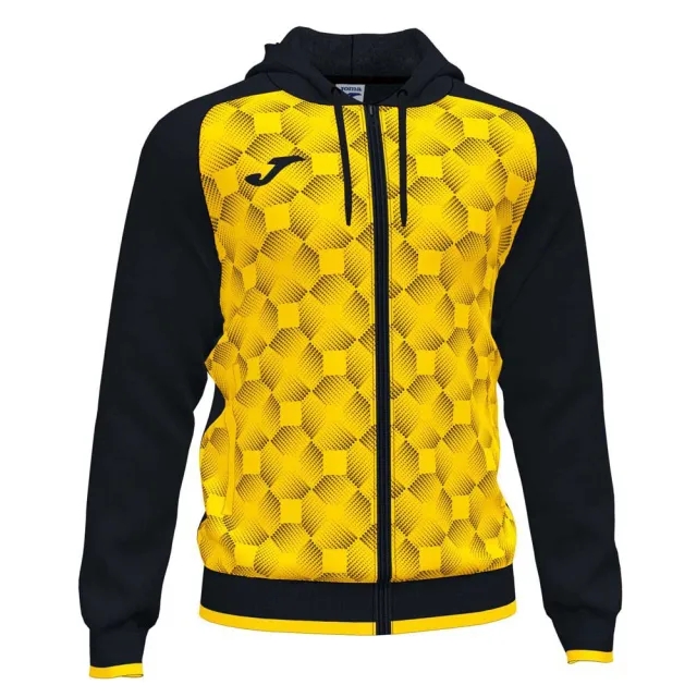 Joma Supernova Iii Full Zip Sweatshirt  - Yellow,Black