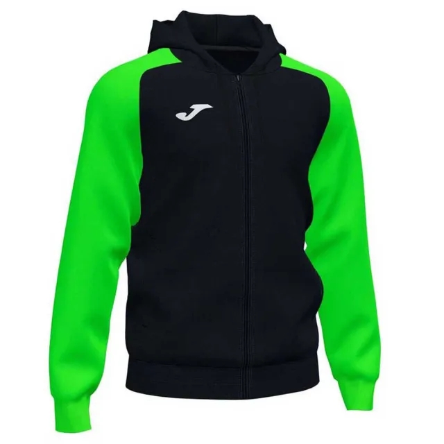 Joma Academy Iv Full Zip Sweatshirt  - Green,Black