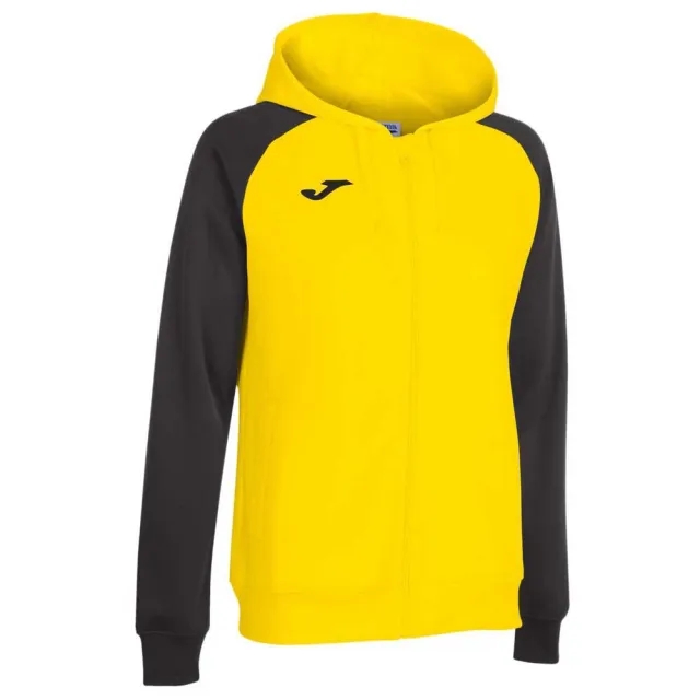 Joma Academy Iv Full Zip Sweatshirt  - Yellow,Black