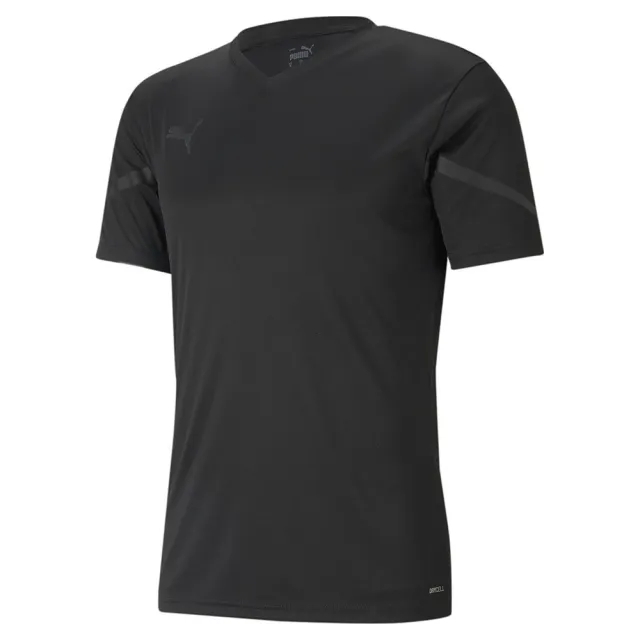 Puma Teamflash Short Sleeve T-shirt  - Black