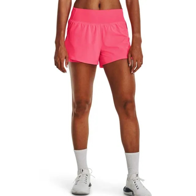 Under Armour Flex Woven 2-in-1 Shorts  - Pink