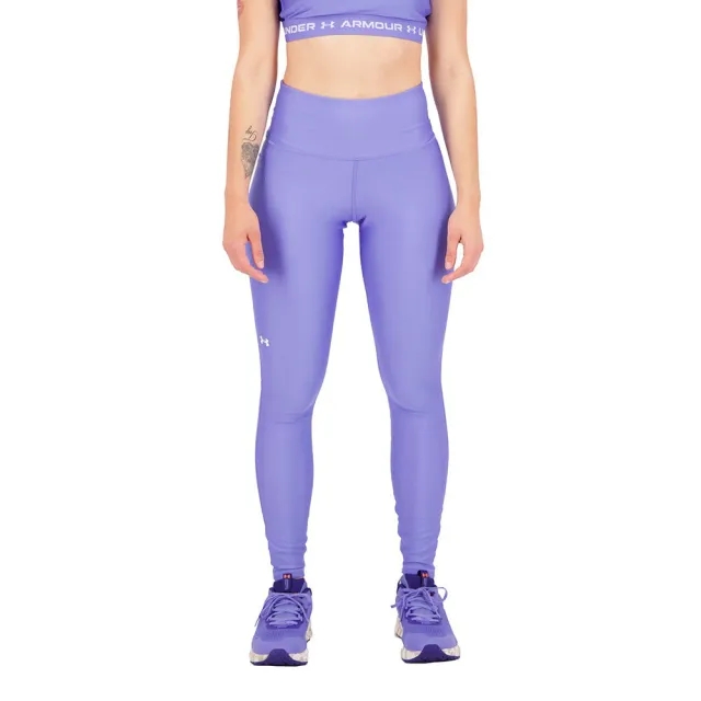 Under Armour Heatgear Armour No-slip Waistband High Waist Leggings  - Blue