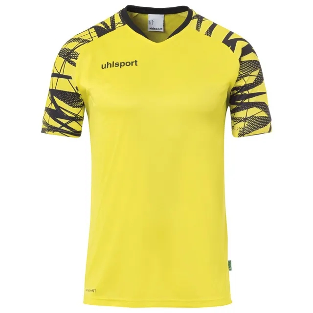 Uhlsport Goal 25 Short Sleeve T-shirt  - Yellow