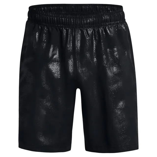 Under Armour Woven Emboss Shorts  - Black