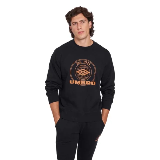 Umbro Collegiate Graphic Sweatshirt  - Black