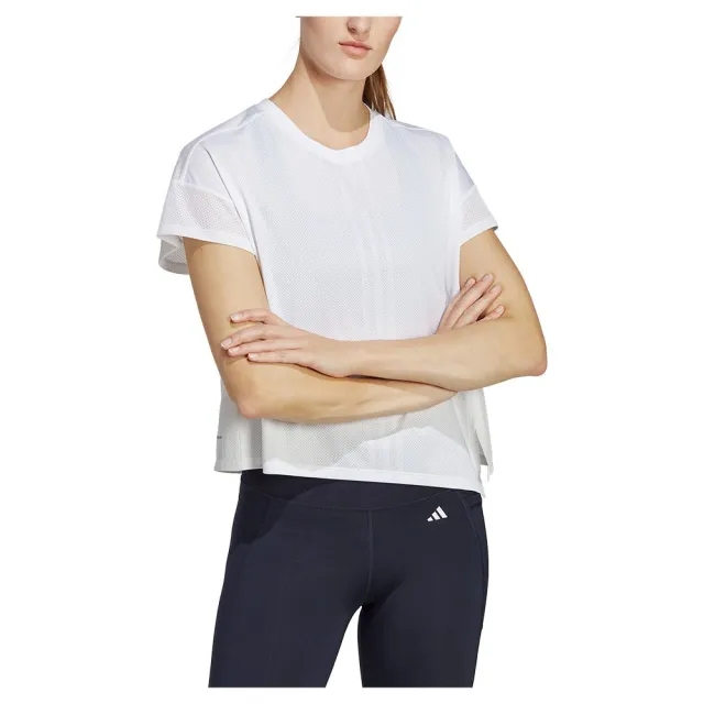 Adidas Hiit Qb Short Sleeve T-shirt  - White