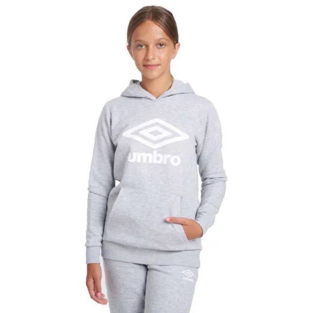 Umbro Fleece Large Logo Oh Hoodie  - Grey