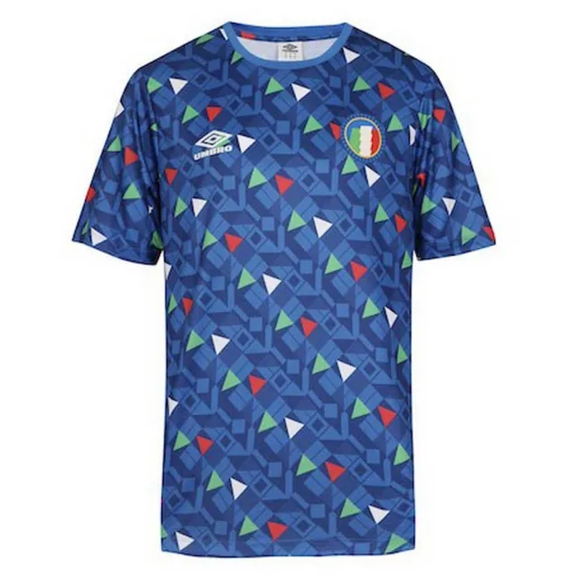 Umbro Italy All Over Print World Cup Short Sleeve T-shirt  - Multicolor