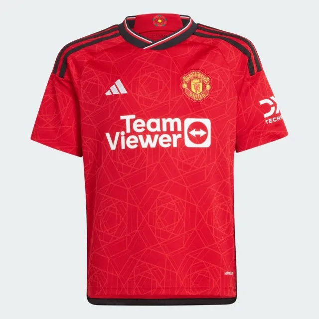 adidas Manchester United Kids SS Home Shirt 2023/24