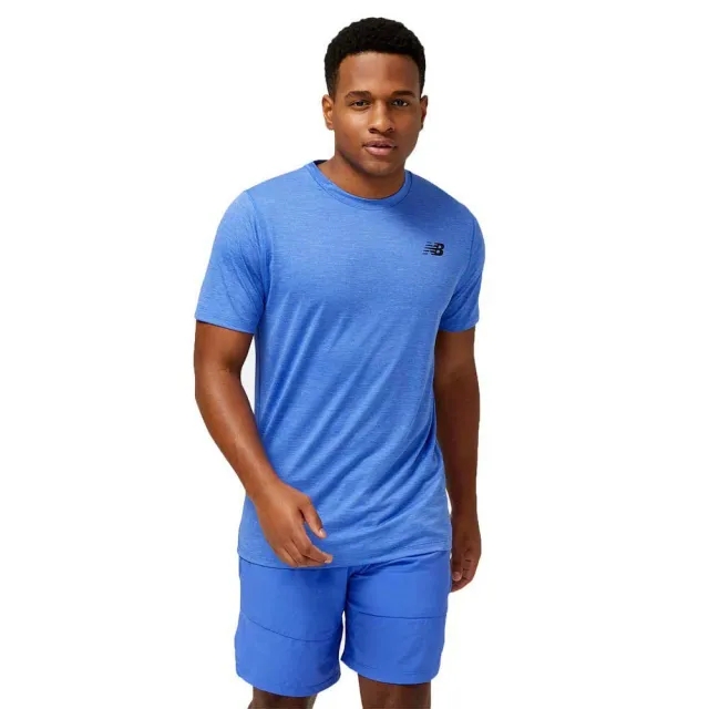 New Balance Tenacity Short Sleeve T-shirt  - Blue