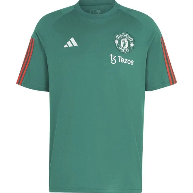 Adidas Manchester United 23/24 Short Sleeve T-shirt Training  - Green