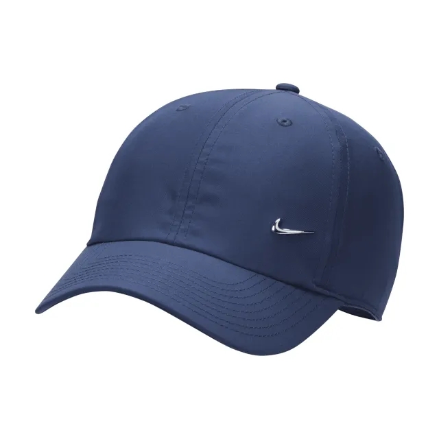 Nike Dri-FIT Club Unstructured Metal Swoosh Cap - Blue - Polyester