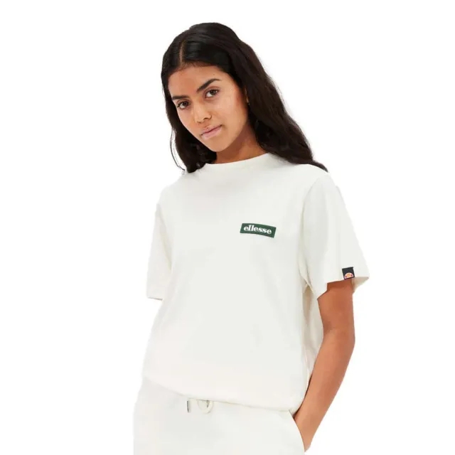 Ellesse Tolin Short Sleeve T-shirt  - White