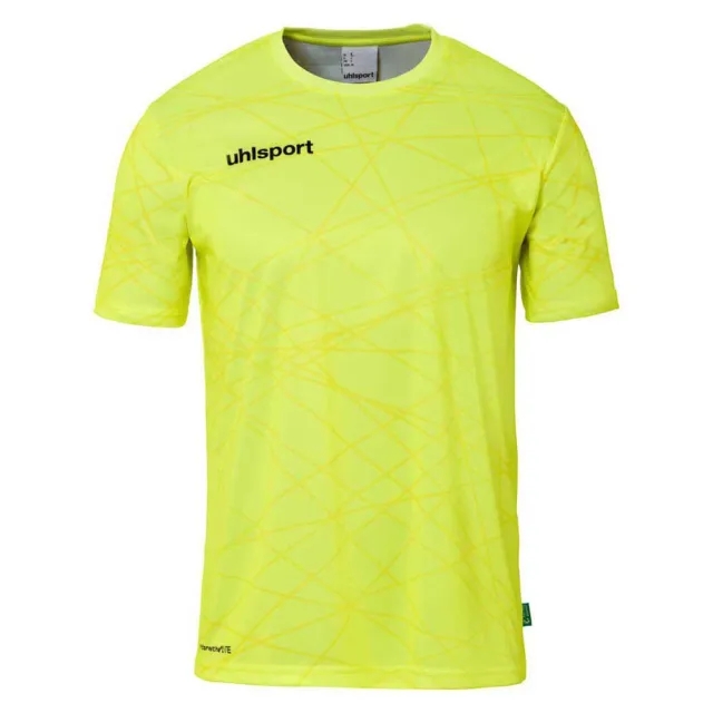 Uhlsport Prediction Short Sleeve T-shirt  - Yellow