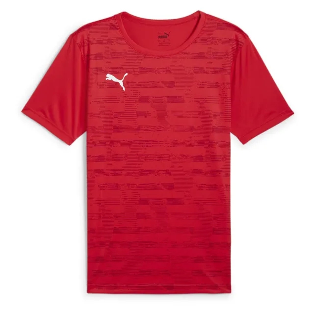 Puma Rise Graphic Short Sleeve T-shirt  - Red