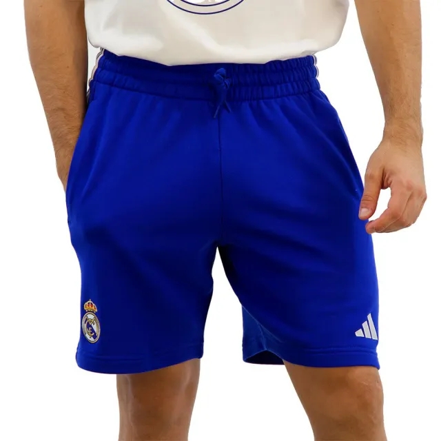 adidas Real Madrid DNA Shorts 2024 2025 Adults - Blue