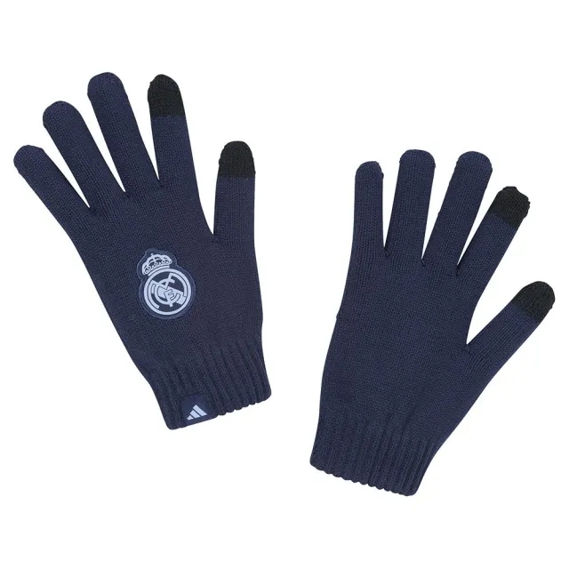 Adidas Real Madrid Wear Knitted 24/25 Training Gloves  - Blue