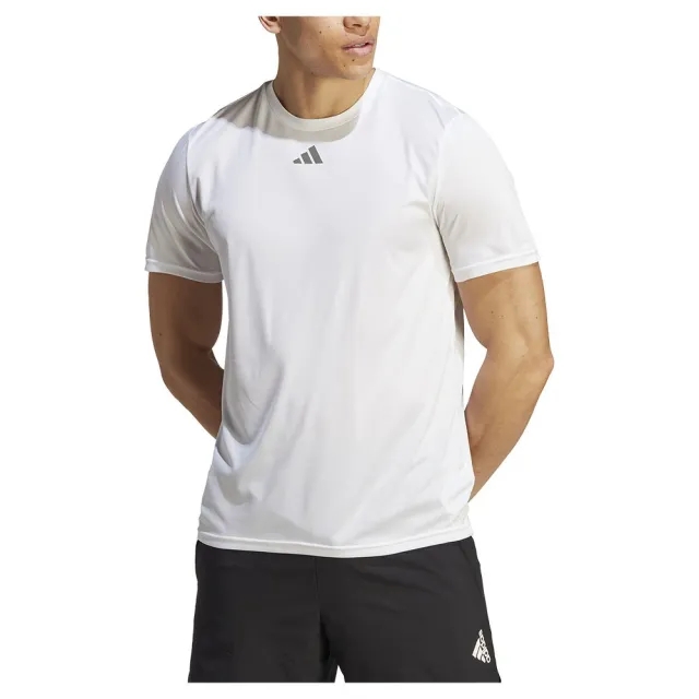 Adidas Hiit Slogan Short Sleeve T-shirt  - White