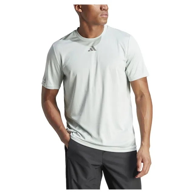 Adidas Hiit Slogan Short Sleeve T-shirt  - White