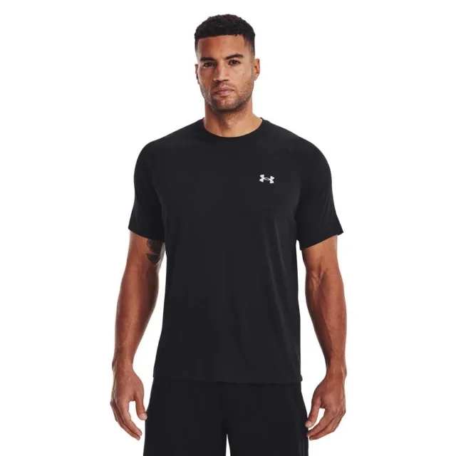 Under Armour UA Tech Reflective Short Sleeved T-Shirt - Black - Size L - Black