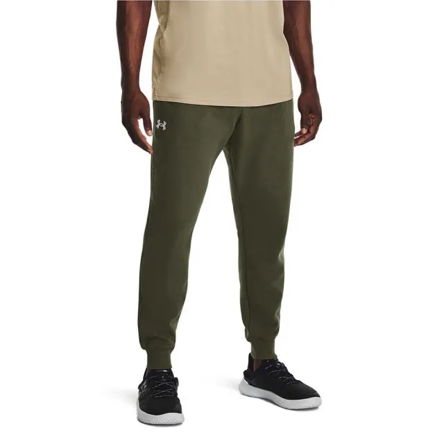 Men's  Under Armour  Rival Fleece Joggers Marine OD Green / White XXL