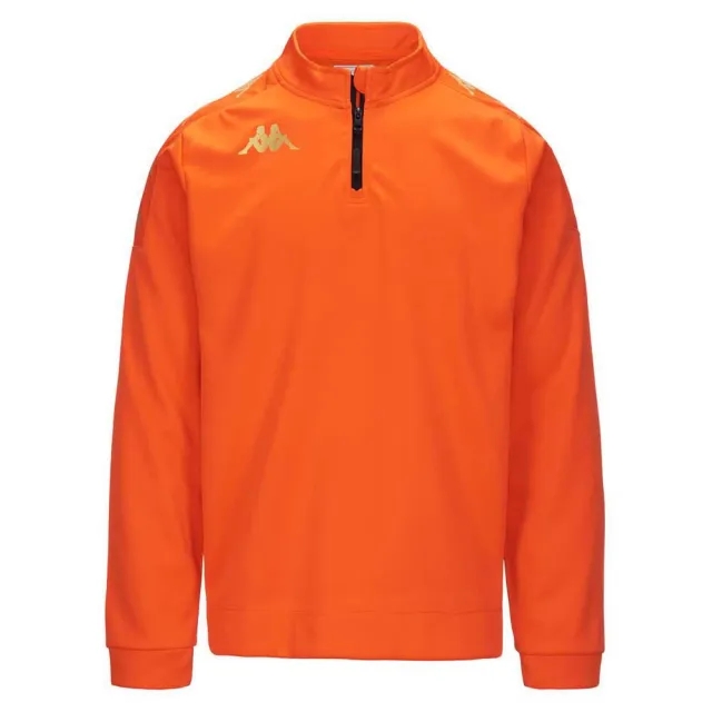 Kappa Gassolo Half Zip Sweatshirt  - Orange